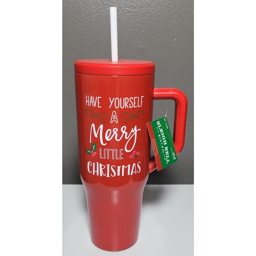 “Have Yourself A Merry Little Christmas “Stainless Tumbler New